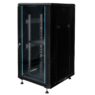 Szafa Rack na elektronikę Mega-M 19″ 22U wisząca 60x60 cm czarna MTP002983