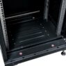 Szafa Rack na elektronikę Mega-M 19″ 22U wisząca 60x60 cm czarna MTP002983