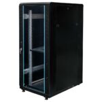 Zdjęcie produktu: Szafa Rack 19″ 28U serwerowa na elektronikę Mega-M stojąca 60x80x136.5 cm czarna