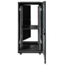 Szafa Rack na elektronikę Mega-M 19″ 28U stojąca 60x80 cm czarna mtp002984