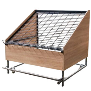Zdjęcie produktu: Wyspa na warzywa i owoce skośna Mega-M L-130 cm G-113 cm H-128 cm dąb kraft