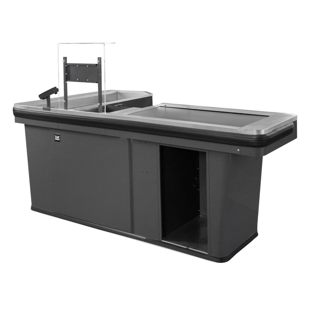 Boks kasowy DK BKM2-2200A L-220 cm strona lewa RAL7016 grafit