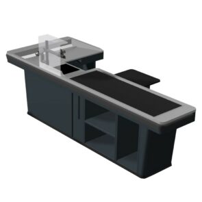 Zdjęcie produktu: Boks kasowy DK BKM2-2700 L-270 cm strona lewa RAL 7016 grafit