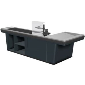 Zdjęcie produktu: Boks kasowy DK BKM2-2700 L-270 cm strona prawa RAL 7016 grafit