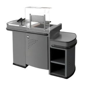 Zdjęcie produktu: Boks kasowy DK Mini Bkd-1470 L-147 cm strona lewa RAL7016 grafit