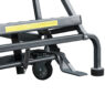 Drabina magazynowa przejezdna pomost magazynowy Mega-M H-102 cm 4 stopnie hamulec schodkowy
