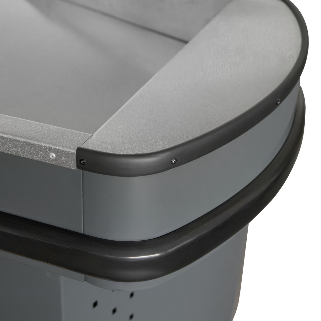 Boks kasowy DK Mini Bkd-1470 L-147 cm strona prawa RAL7016 grafit