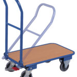 Zdjęcie produktu: Wózek platformowy ze składanym pałąkiem VARIOFIT VF 600802 nośność 250 kg