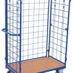 Zdjęcie produktu: Wózek wysoki VARIOFIT VF 700306 trzy ściany kratowane nośność 500 kg