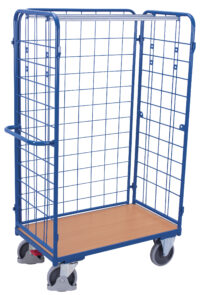 Zdjęcie produktu: Wózek wysoki VARIOFIT VF 500306 trzy ściany kratowane nośność 400 kg