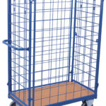 Zdjęcie produktu: Wózek wysoki VARIOFIT VF 700403 cztery ściany kratowane nośność 500 kg