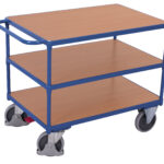 Zdjęcie produktu: Wózek platformowy trzy półki VARIOFIT VF 800600 nośność 500 kg