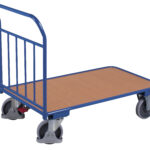Zdjęcie produktu: Wózek platformowy z pałąkiem z pionowymi rurami VARIOFIT VF 700106 nośność 400 kg