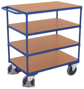Zdjęcie produktu: Wózek platformowy cztery półki VARIOFIT VF 700700 nośność 500 kg