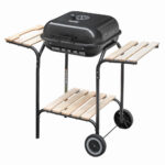 Zdjęcie produktu: Grill ogrodowy węglowy z pokrywą Mega-M 2 x stolik boczny