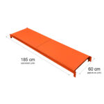 Zdjęcie produktu: Półka do regału magazynowego Mega-M FORTIS LIGHT L -185 cm G-60 cm