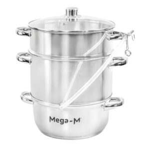 Zdjęcie produktu: Sokownik parowy Mega-M 8 L stal nierdzewna