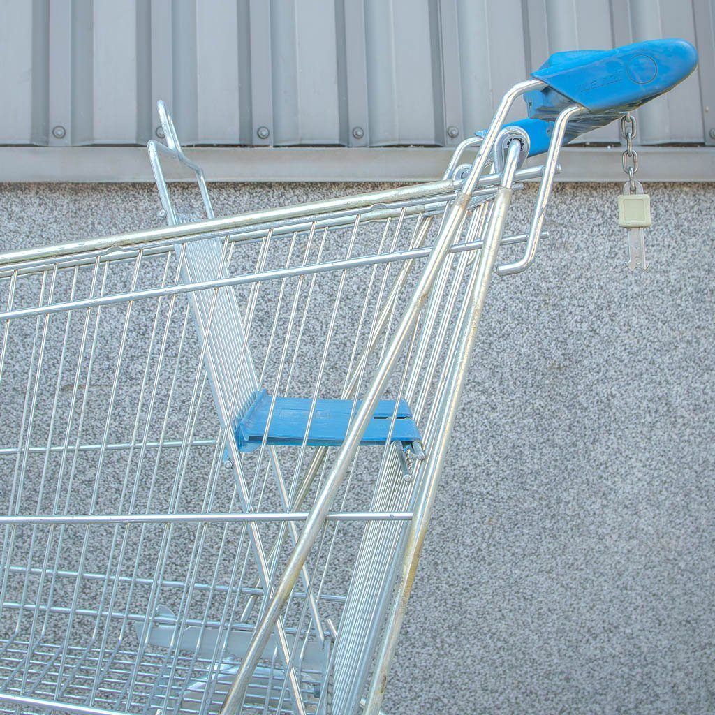Wózek sklepowy zakupowy Wanzl EL 90L S-50 cm