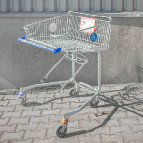 Zdjęcie produktu: Wózek sklepowy zakupowy inwalidzki WANZL 90L S-85 cm