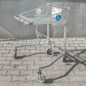 Zdjęcie produktu: Wózek sklepowy zakupowy inwalidzki WANZL S-85 cm