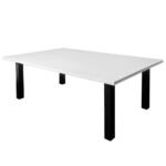 Zdjęcie produktu: Stół konferencyjny Mega-M 200x120x76 cm biel alpejska