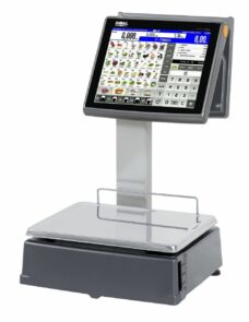 Zdjęcie produktu: Waga etykietująca DIBAL D-955DB 15 kg 12,1” + 7” dotykowa wysięgnik