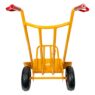 Wózek transportowy magazynowy młynarka z rozkładana platformą Mega-M 200kg MTP003451