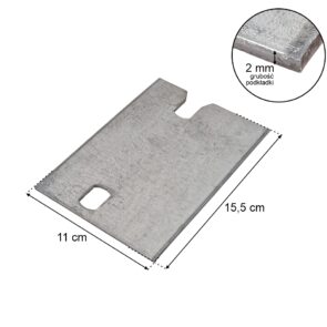 Zdjęcie produktu: Podkładka poziomująca do słupa MECALUX M101 ocynk grubość 2mm