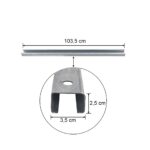Zdjęcie produktu: Stężenie poziome horyzontal STOW L-103.5 cm 3.5 cm (PNFB12,13,15,16) ocynk