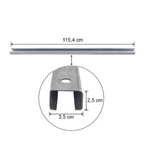 Zdjęcie produktu: Stężenie skośne diagonal STOW L-115.4 cm W-3.5 cm (PNFB12,13,15,16) ocynk