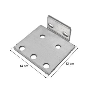 Zdjęcie produktu: Stopa do słupa regału STOW G-12 cm W-14 cm ocynk (PNAG0046) do PNFB15 i PNFB16