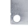 Stopa do słupa regału STOW G-14 cm W-12 cm ocynk (PNAB0014) do PNFB12 i PNFB13