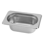 Zdjęcie produktu: Pojemnik GN 1/9 ze stali nierdzewnej Mega-M 17,6x10,8x6,5 cm