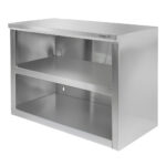 Zdjęcie produktu: Szafka wisząca ze stali nierdzewnej otwarta Mega-M 100x40x60 cm