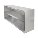 Zdjęcie produktu: Szafka wisząca ze stali nierdzewnej otwarta Mega-M 120x40x60 cm