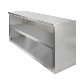 Zdjęcie produktu: Szafka wisząca ze stali nierdzewnej otwarta Mega-M 120x40x60 cm