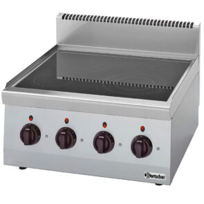 Zdjęcie produktu: Kuchenka indukcyjna nastawna ceramiczna 4-polowa BARTSCHER 8 kW 131850