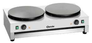 Zdjęcie produktu: Naleśnikarka elektryczna podwójna BARTSCHER 2CP400 2x3 kW 104457