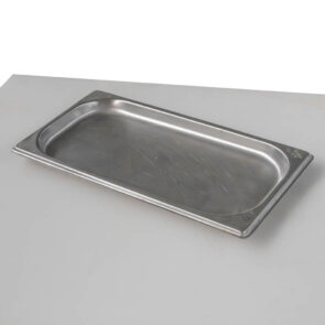 Zdjęcie produktu: Pojemnik GN 1/3 ze stali nierdzewnej 32,5x17,6x2 cm