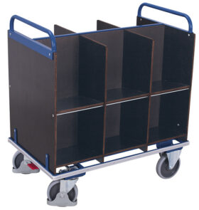 Zdjęcie produktu: Wózek do akt z 12 przegrodami VARIOFIT VF 700995 nośność 400 kg