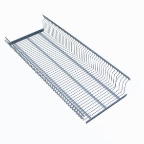 Zdjęcie produktu: Półka koszowa do regału MAGO G-37 cm L-100 cm grafit UŻYWANA