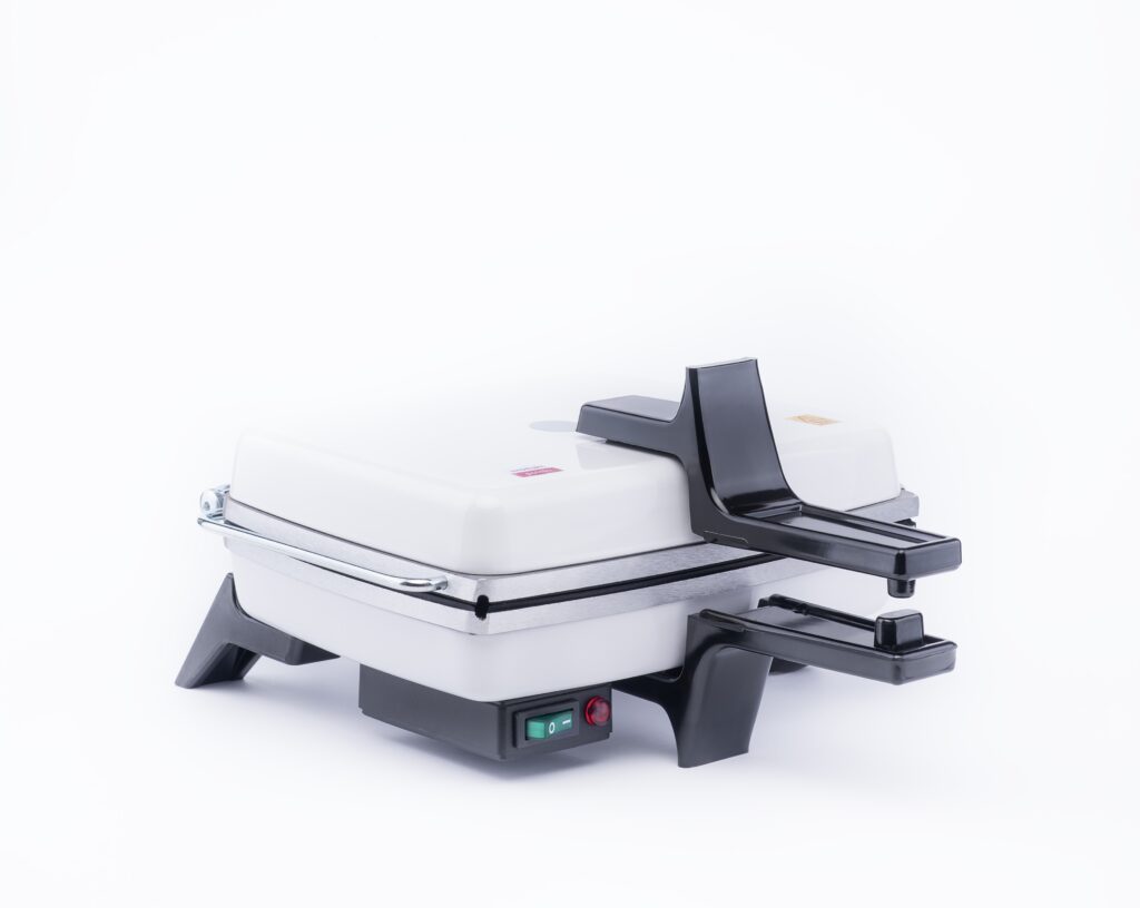 opiekacz elektryczny, opiekacz DEZAL, grill elektryczny kuchenny, płyta ryflowana, opiekacz gastronomiczny, opiekacz do kanapek, urządzenie do grillowania, opiekacz z powłoką nieprzywierającą, mała gastronomia sprzęt, opiekacz z kontrolą temperatury, sprzęt kuchenny DEZAL, opiekacz do domu i gastronomii, grill kontaktowy