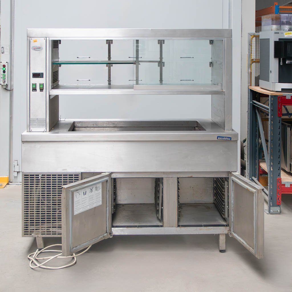 Witryna chłodnicza ASCOBLOC 145x75x155