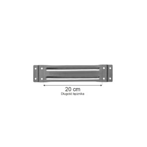 Zdjęcie produktu: Łącznik ramy MECALUX L-20 cm do regałów dwurzędowych