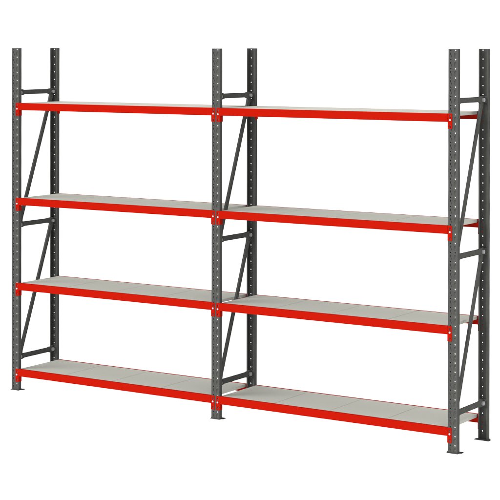 regał metalowy 8 półkowy, regał do garażu, magazynu