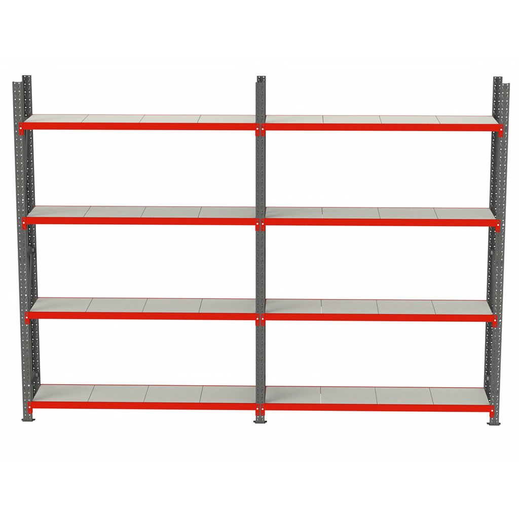 regał metalowy 8 półkowy, regał do garażu, magazynu