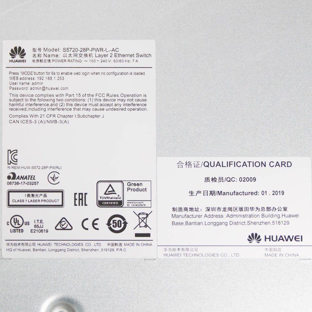 Huawei S5720-28P-PWR-LI-AC, switch Huawei 24 porty, przełącznik POE+, switch 24x gigabit, switch z POE+ 4x SFP, przełącznik do kamer IP, switch zarządzalny Huawei, switch do małych i średnich firm, switch warstwy 2+, switch sieciowy Huawei