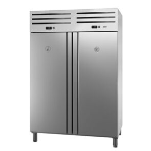 Zdjęcie produktu: Szafa chłodniczo-mroźnicza ASBER Essenzial Line 19060870 ECPN-1402/2 HC stal nierdzewna 610+610 L
