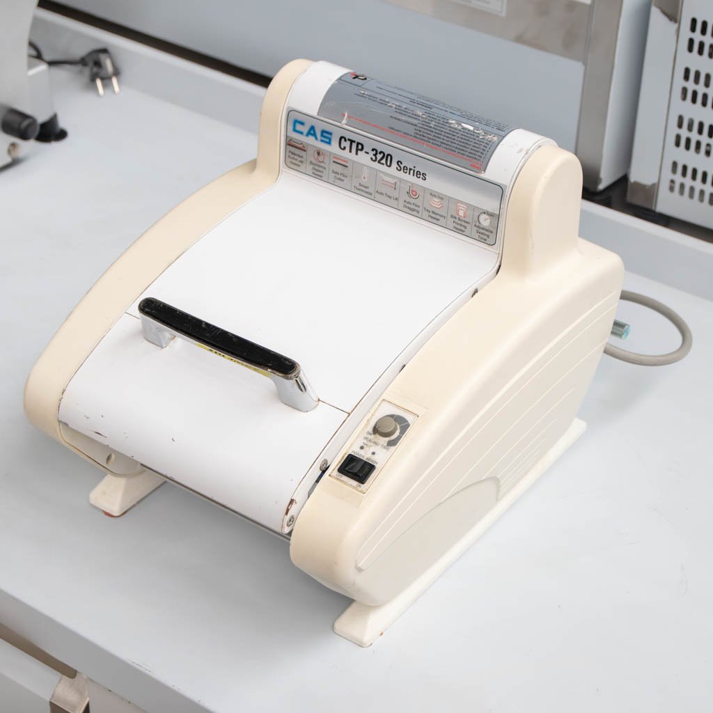 zgrzewarka do tacek pakowarka ręczna CAS CTP 320