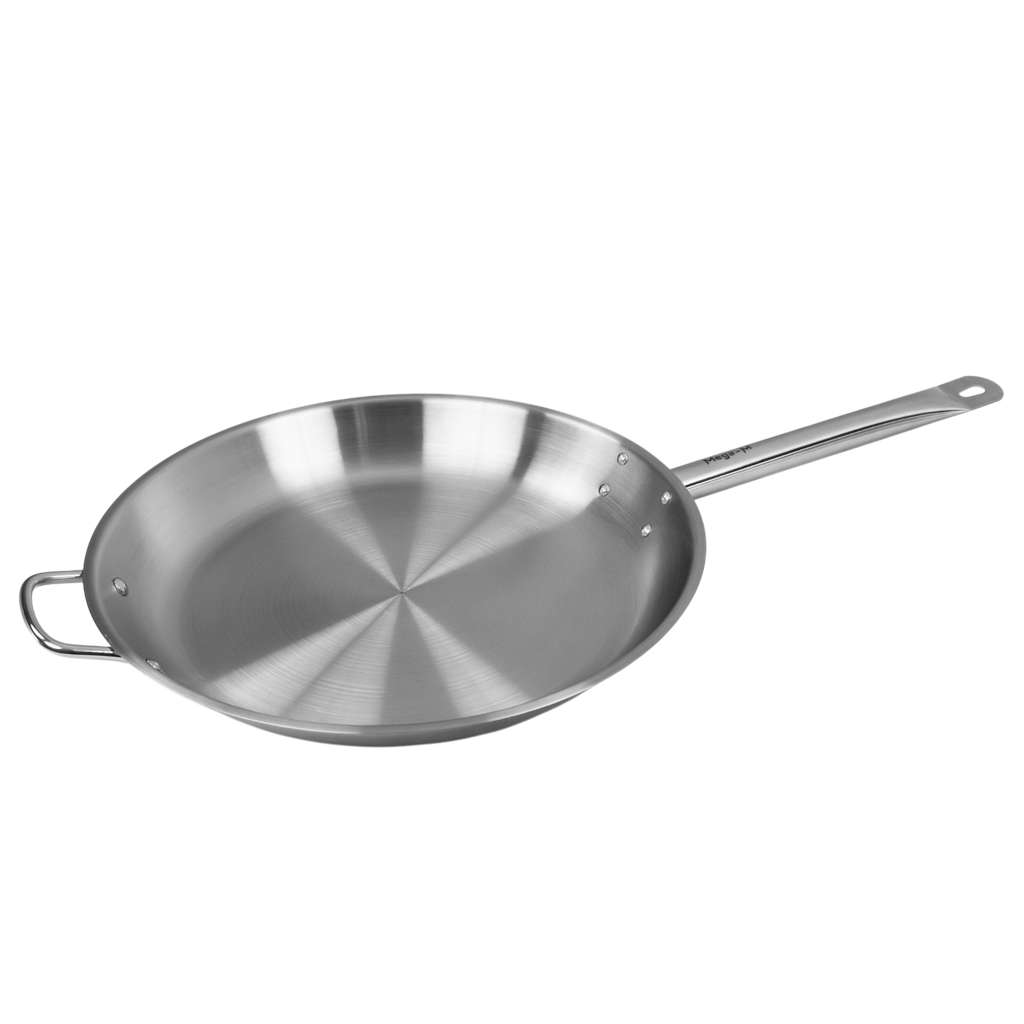 Patelnia ze stali nierdzewnej Mega-M 36 cm